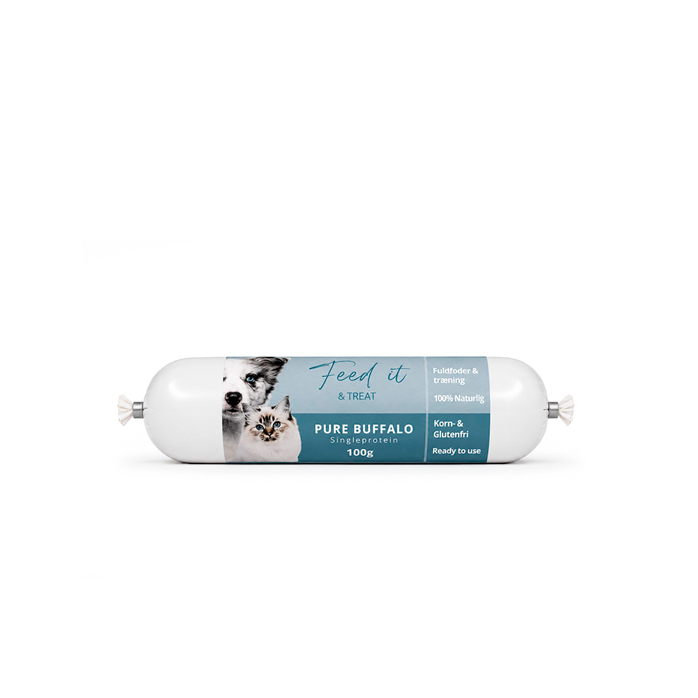Tukan Pet Products Feed'it & Treat Pure Buffalo