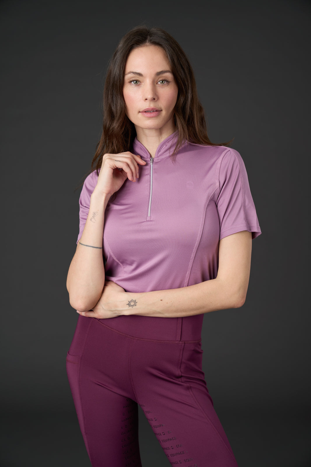 Equipage EQ Awesome SS half zip - OUTLET