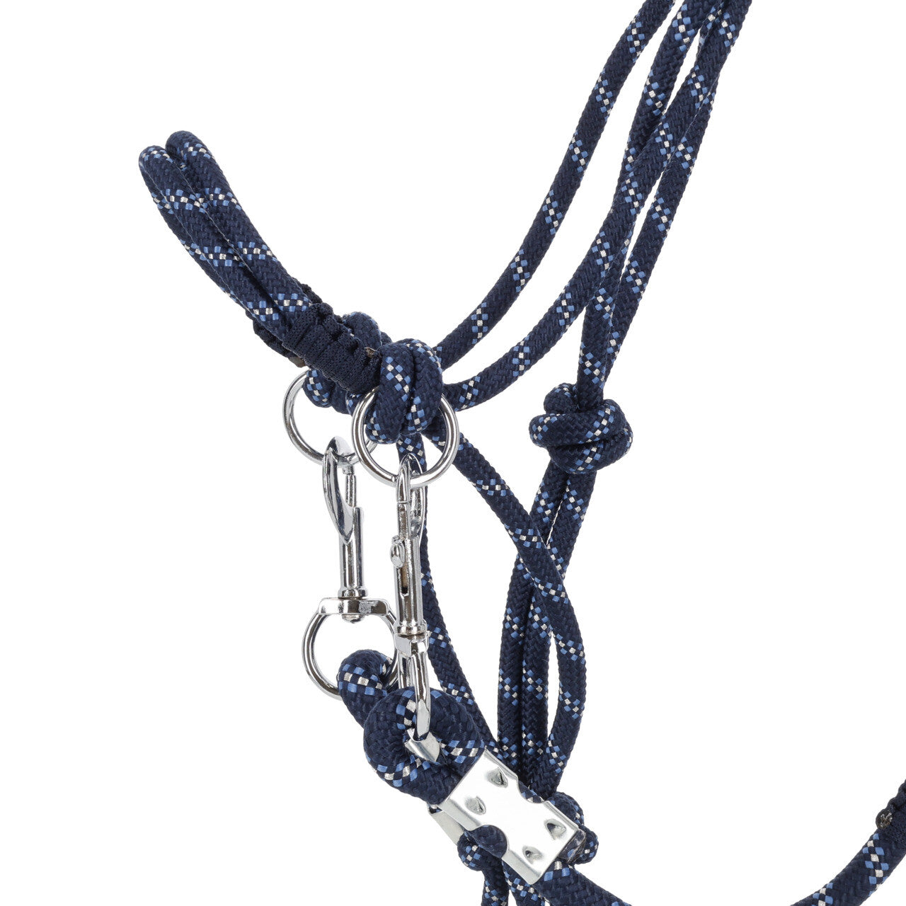 QHP Rope Halter Aubree With Rein