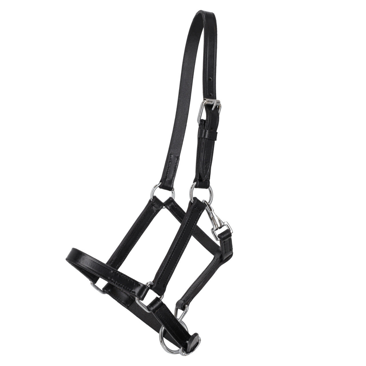 QHP Head Collar Foal Leather With Clip