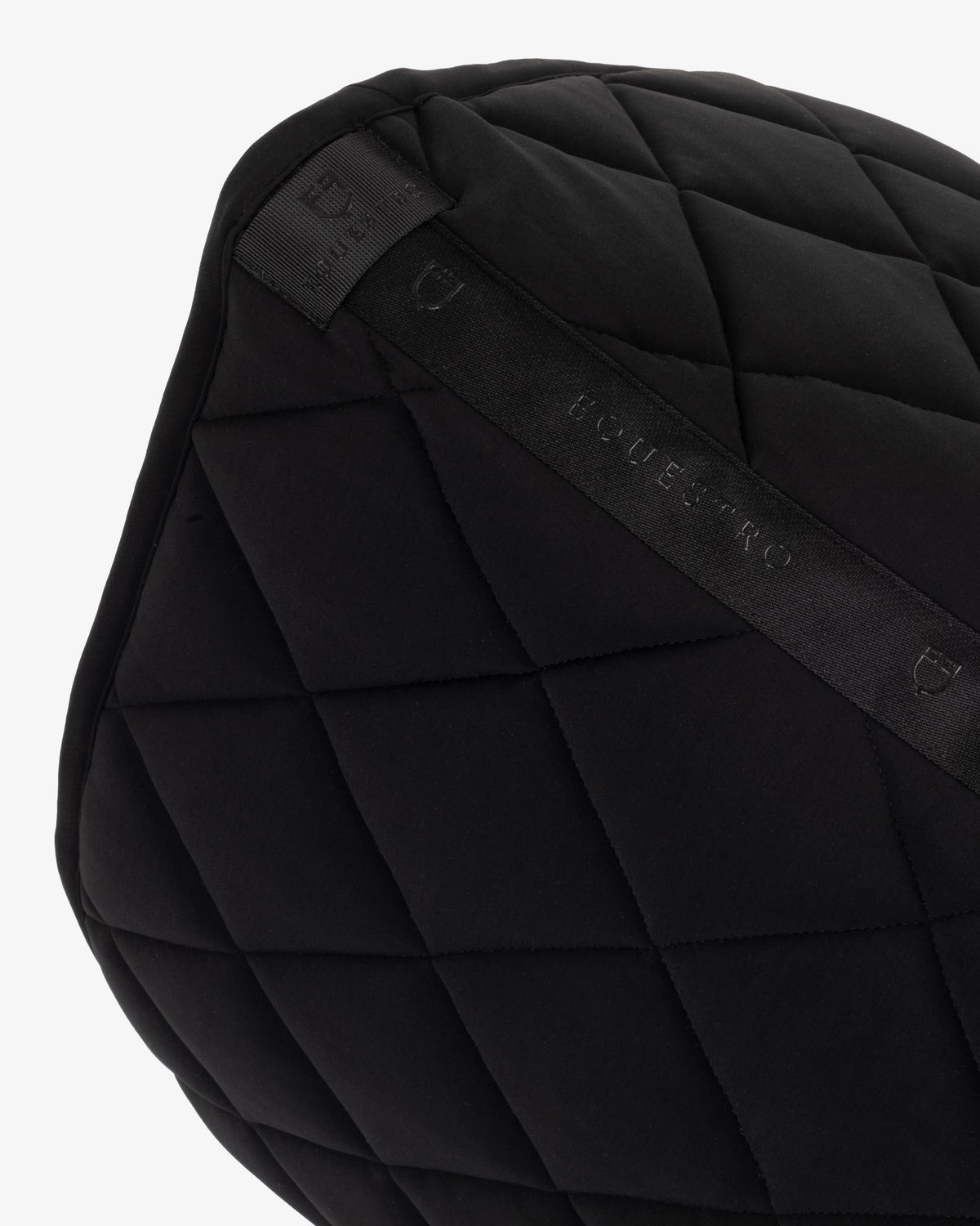 Equestro Dressage Saddle Pad With Rhinestone Logo
