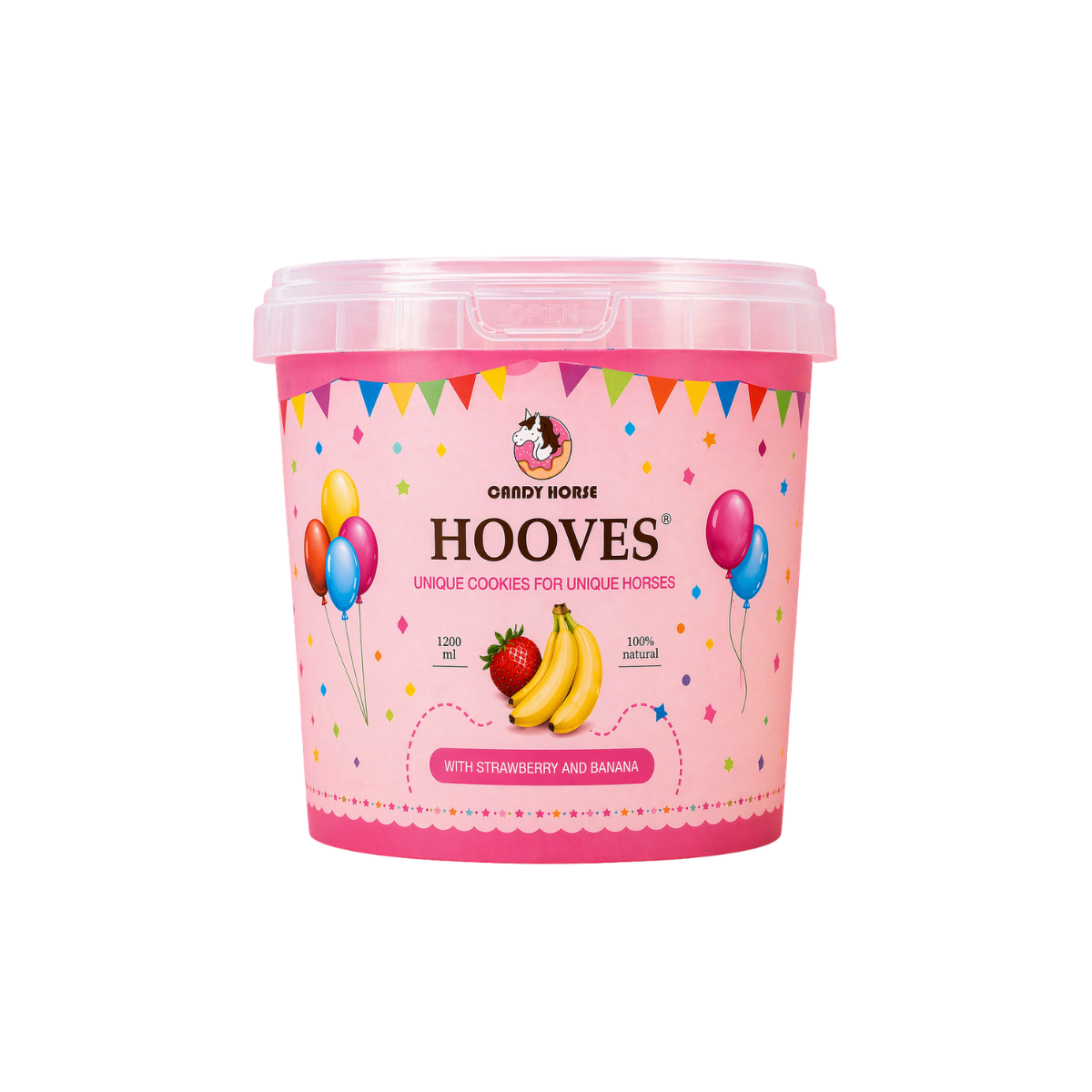 Candy Horse Hooves Bubblegum Cookies