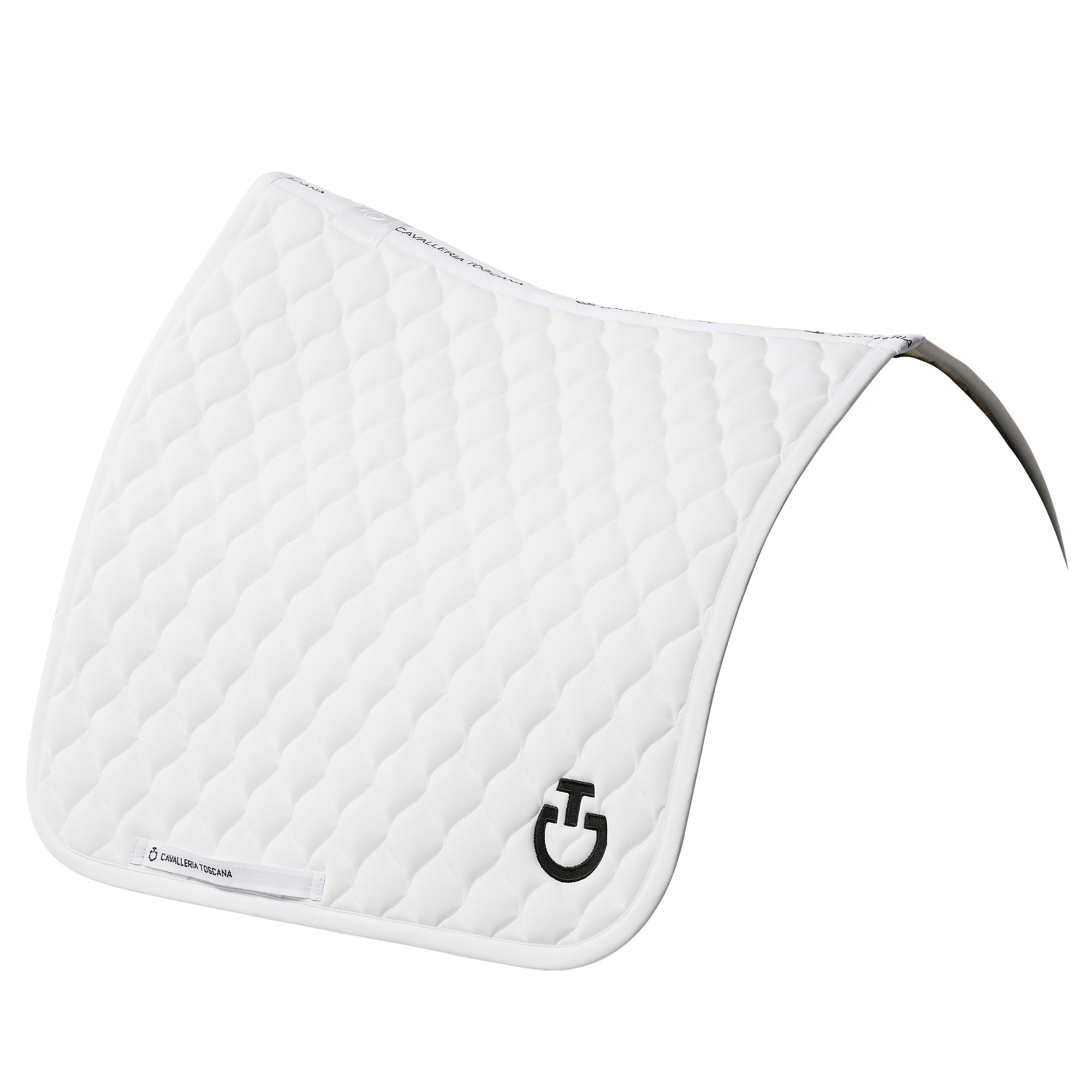 Cavalleria Toscana Circular Quilted Jersey Dressage Saddle Pad