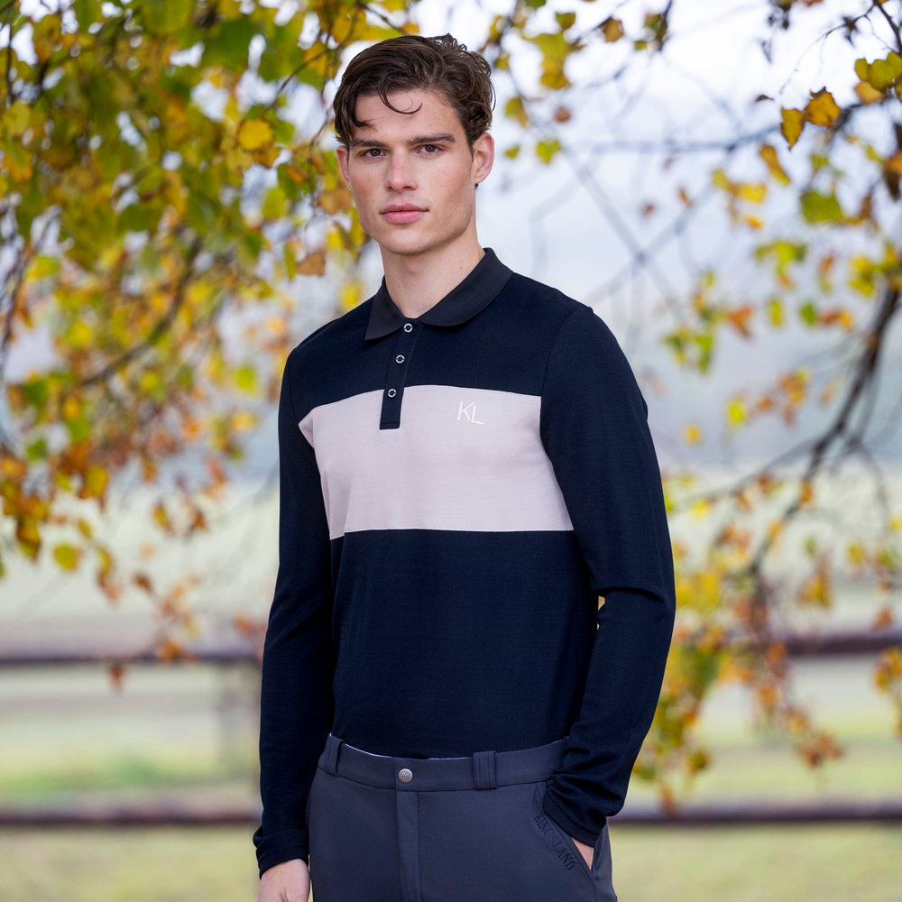Kingsland KLAxel Mens LS Polo Shirt