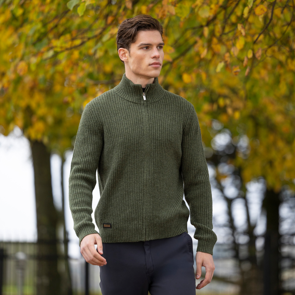 Kingsland KLAndre Mens Full-Zip Cardigan