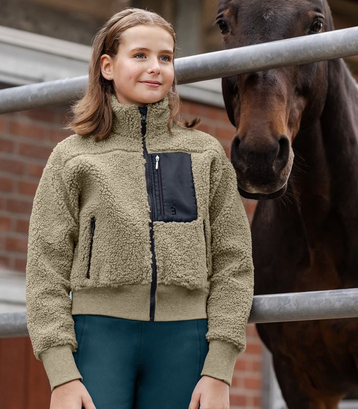 ELT Alba Teen Teddy Fleecejakke - OUTLET