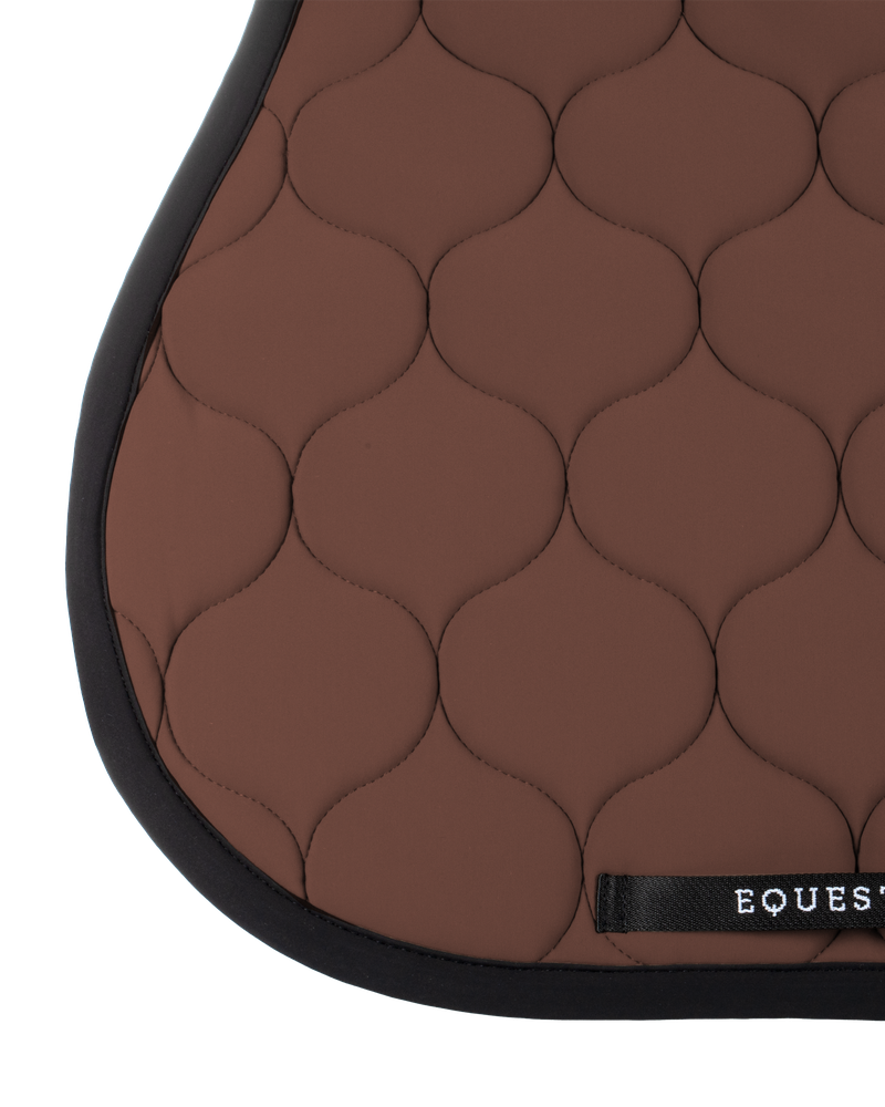 Equestro Jumping Saddle Pad Onion Jersey Black Line Edition