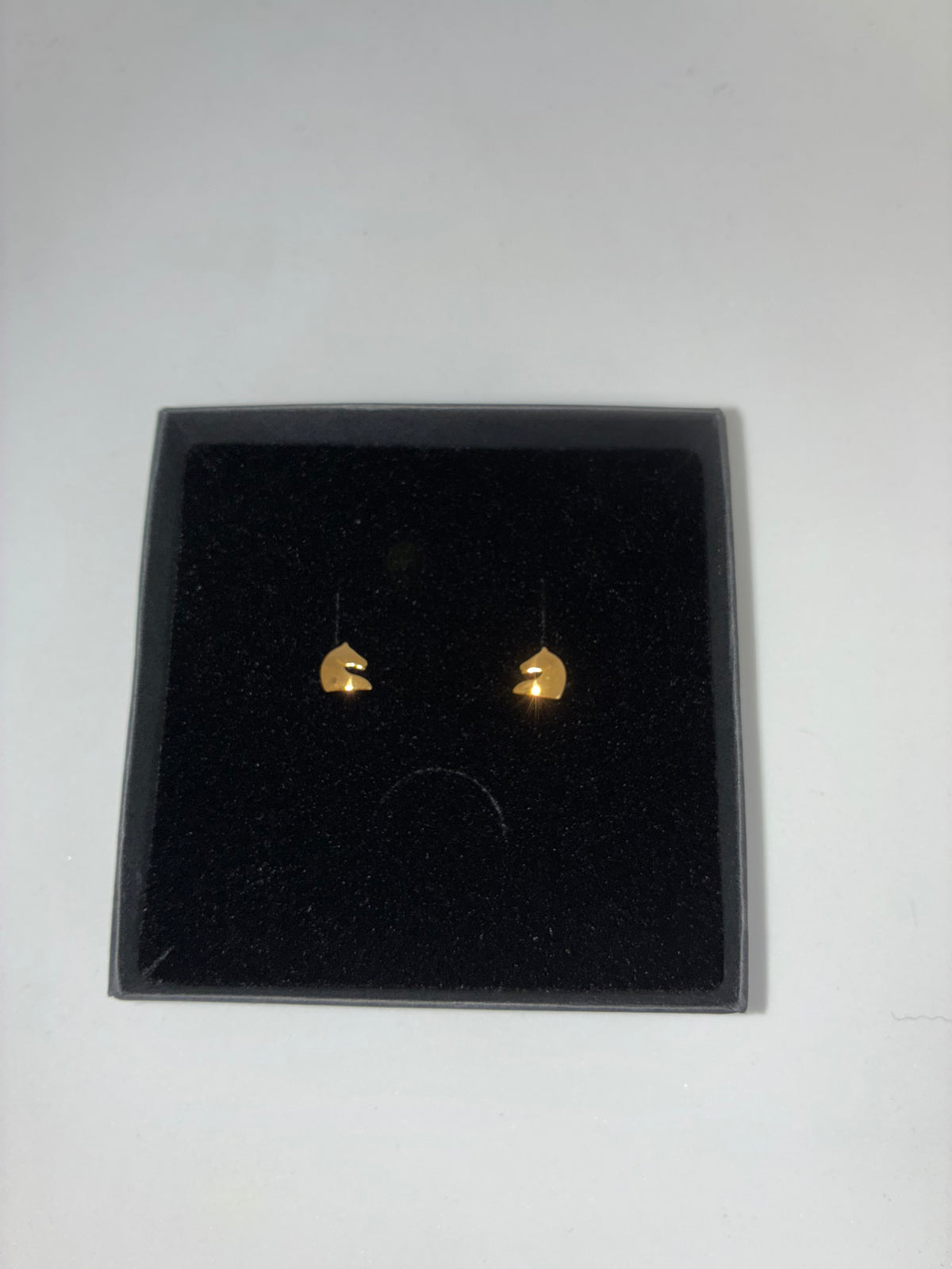 Jo´s Stering Silver Morgan Horse Earrings