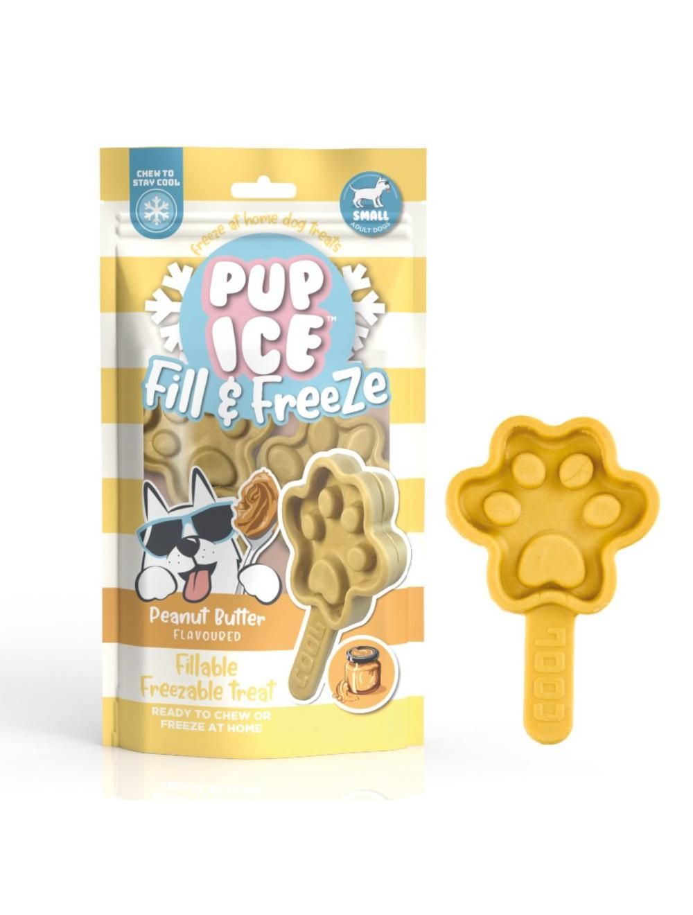 Pup Ice Fyld Og Frys Is Peanut Butter