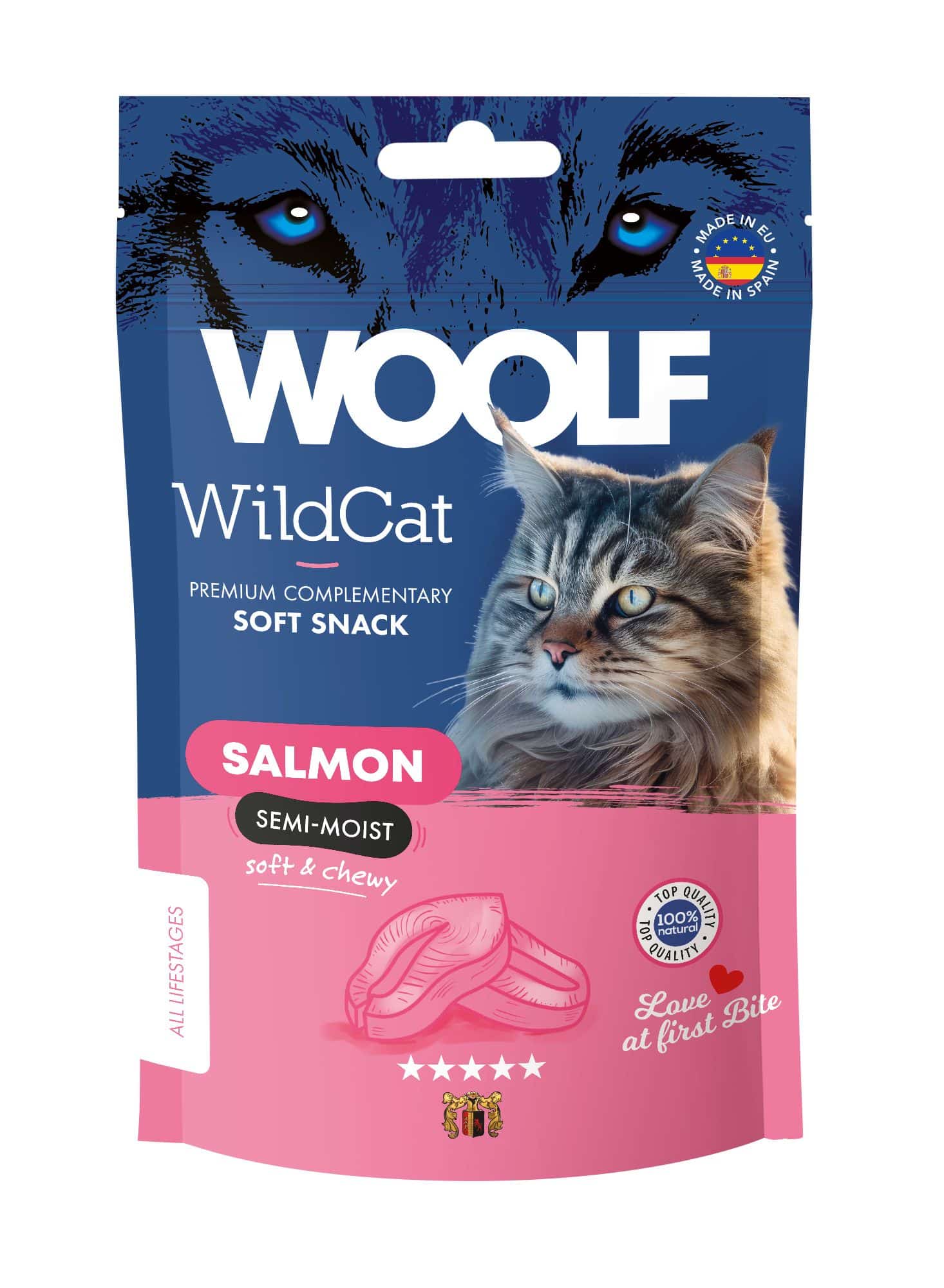 Woolf WildCat Soft Snack Salmon