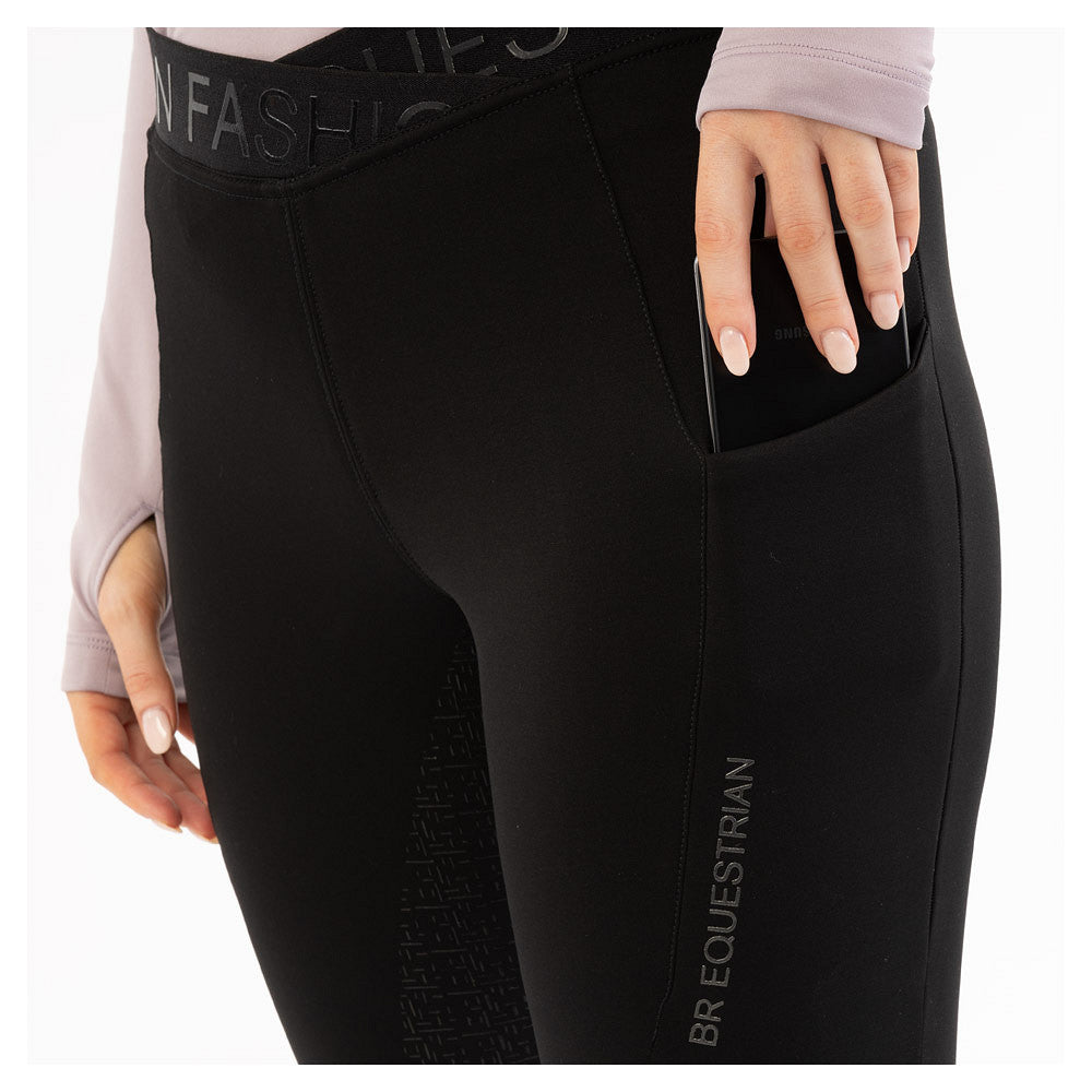 BR Riding Tights Jesslynn Ladies Silicone Seat-OUTLET