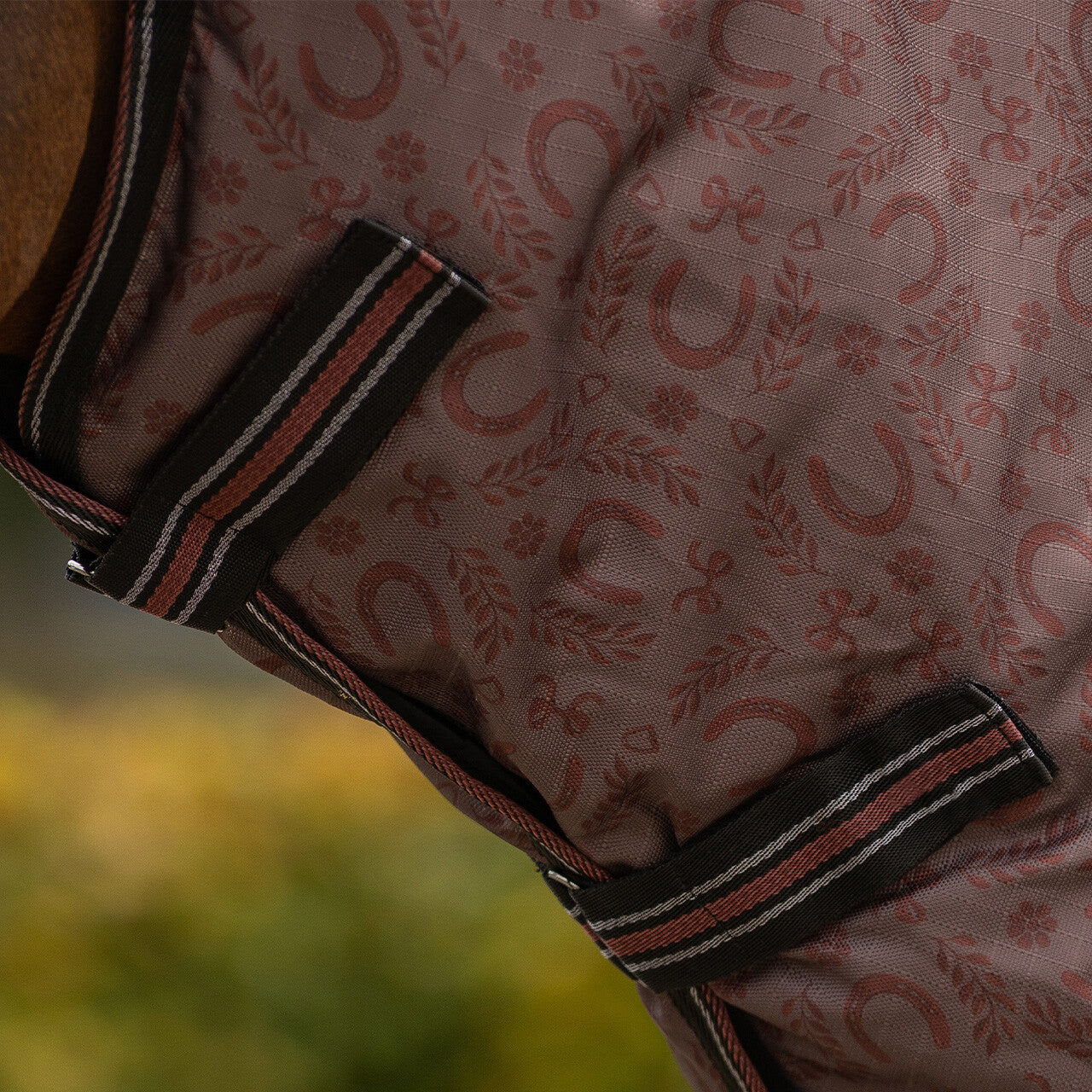 QHP Turnout Rug Collection With Neck 250 g.