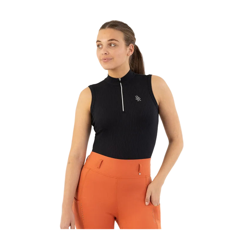 BR Half-Zip Sleeveless Shirt Kirsten Ladies