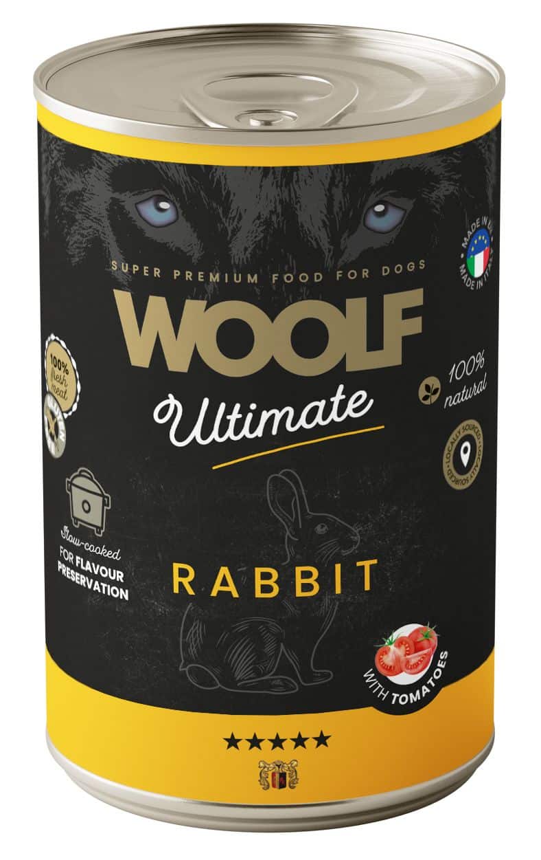 Woolf Ultimate Vådfoder Rabbit w. Tomato