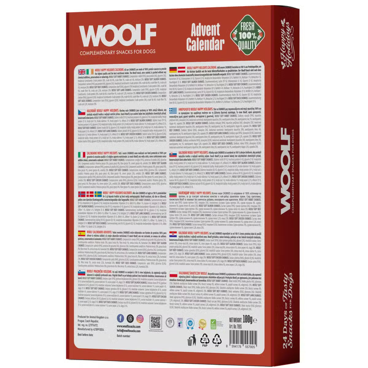 Woolf Julekalender Til Hund