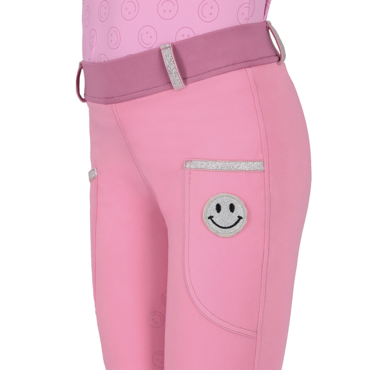 QHP Riding tights Rosalynn Junior Full Grip
