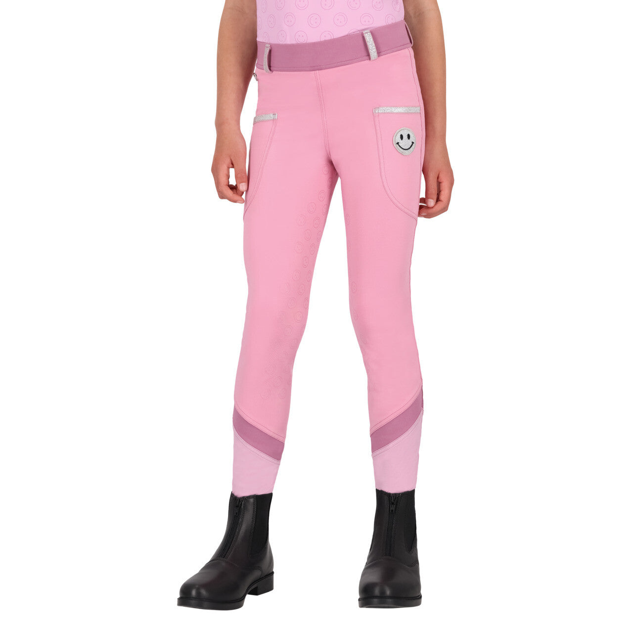 QHP Riding tights Rosalynn Junior Full Grip