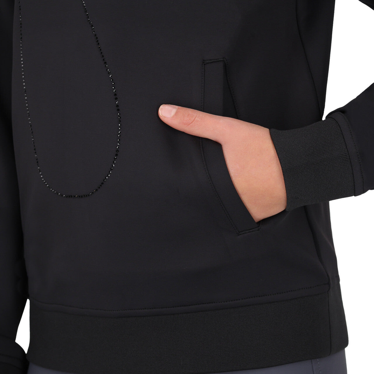 QHP Sweater half zip Livora Junior