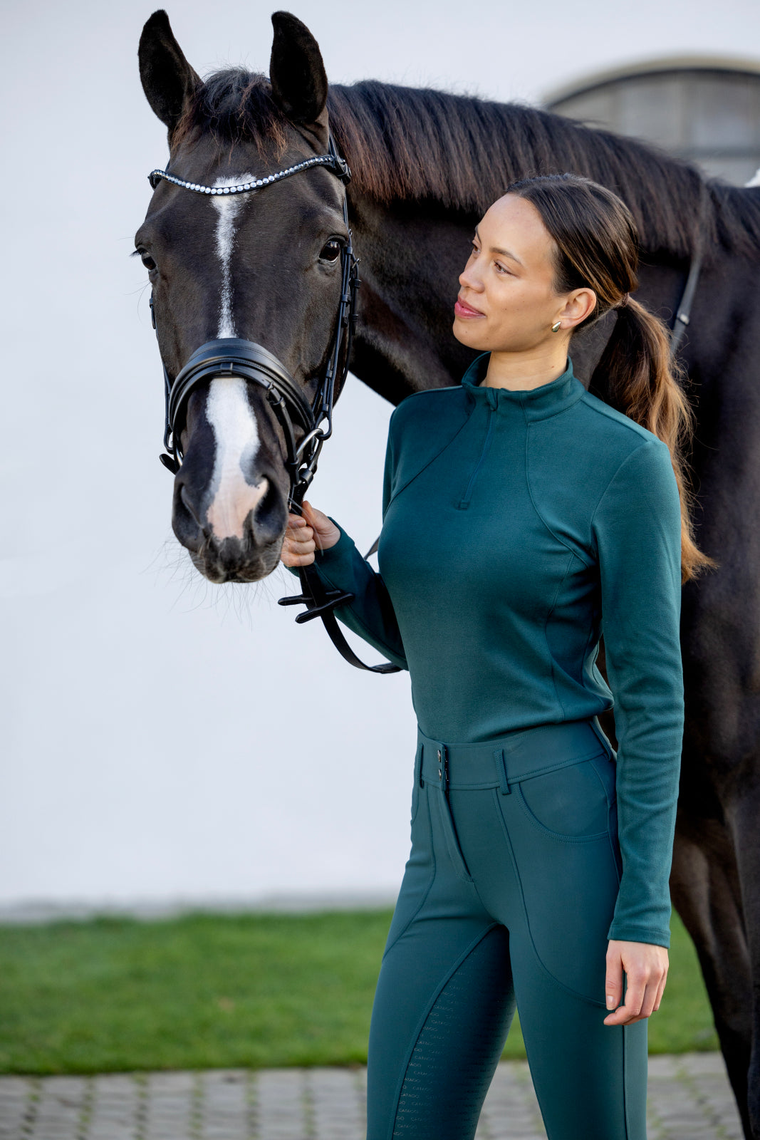 CATAGO Violetta Half-zip pullover - OUTLET
