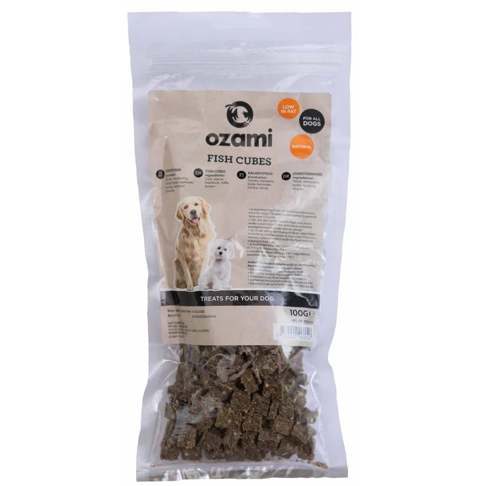 Ozami Dog Snack Fish Cubes