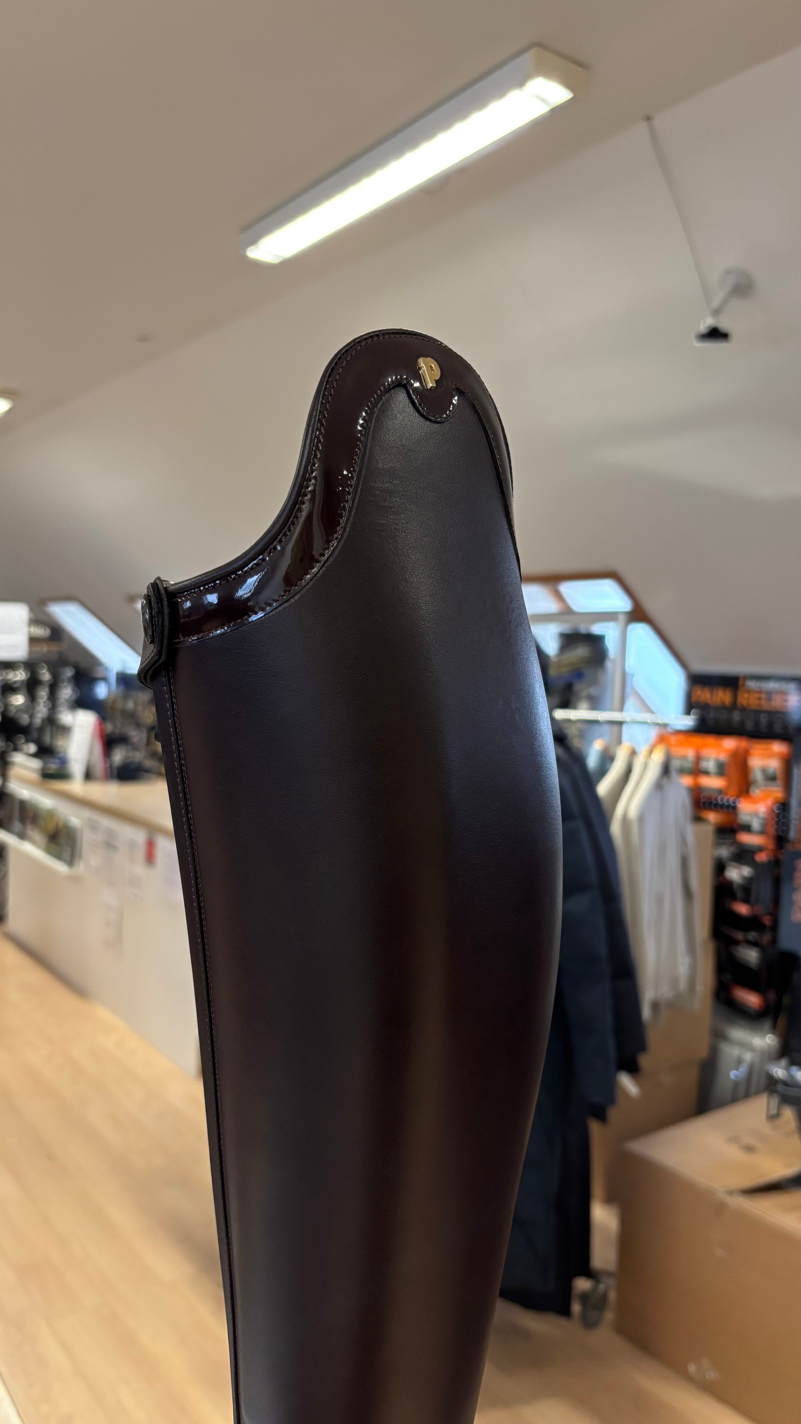 Petrie Bergamo Ridestøvle m/lak top