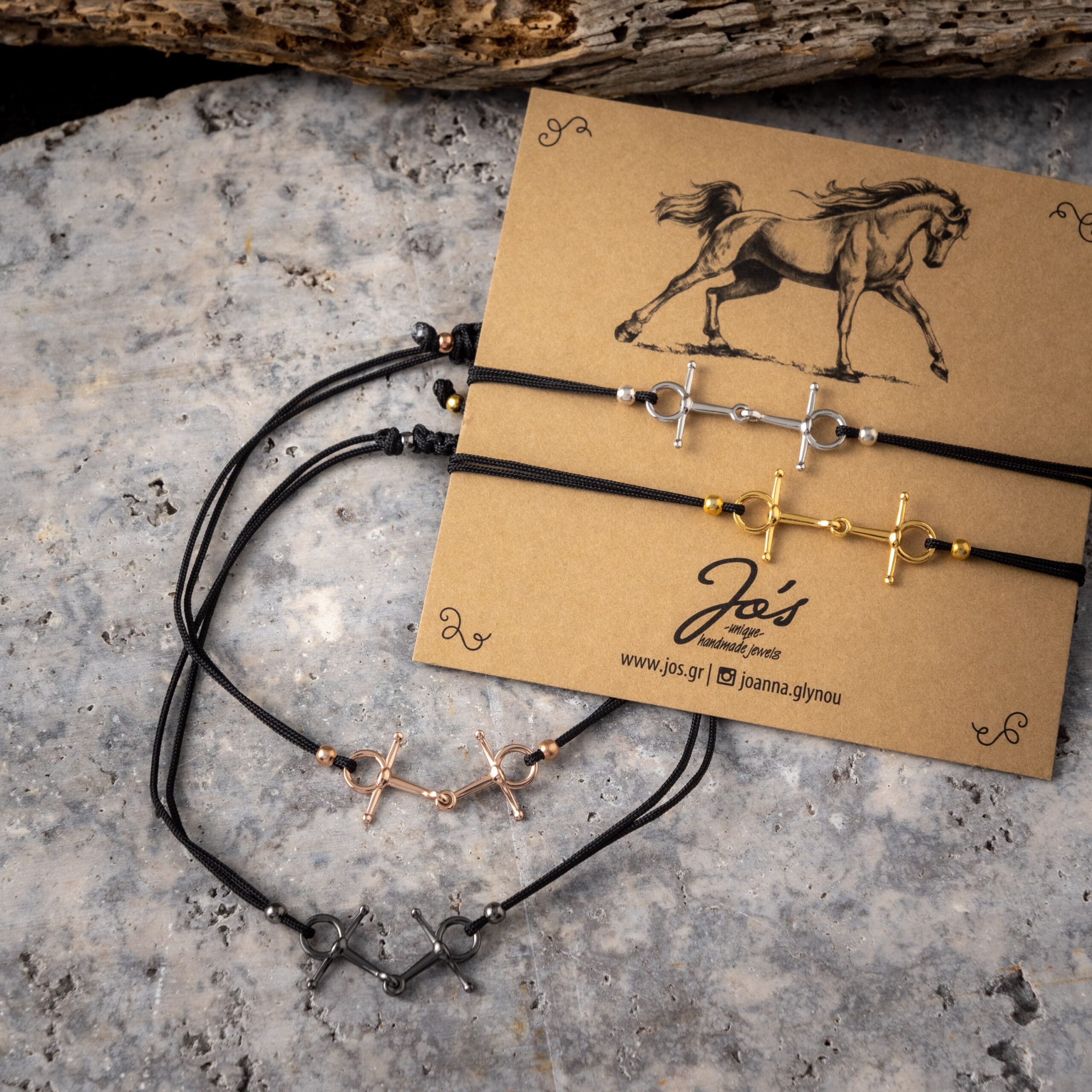 Jo´s Stering Silver Full Cheek Bit Bracelet