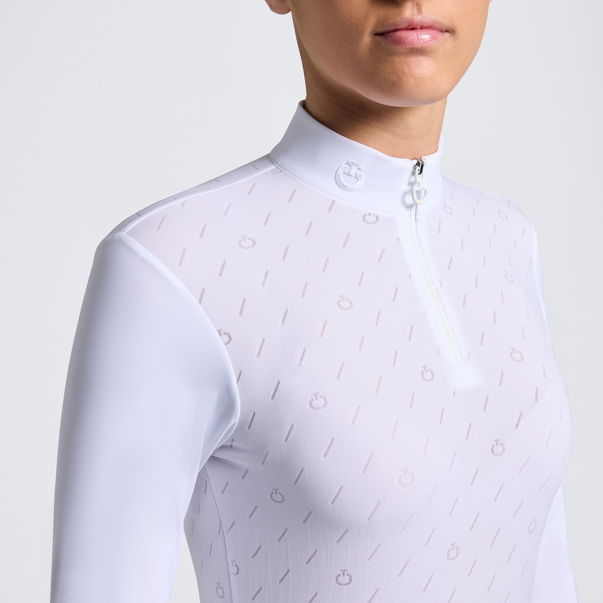 CT L/S Jaquard Jersey Competition Shirt - OUTLET