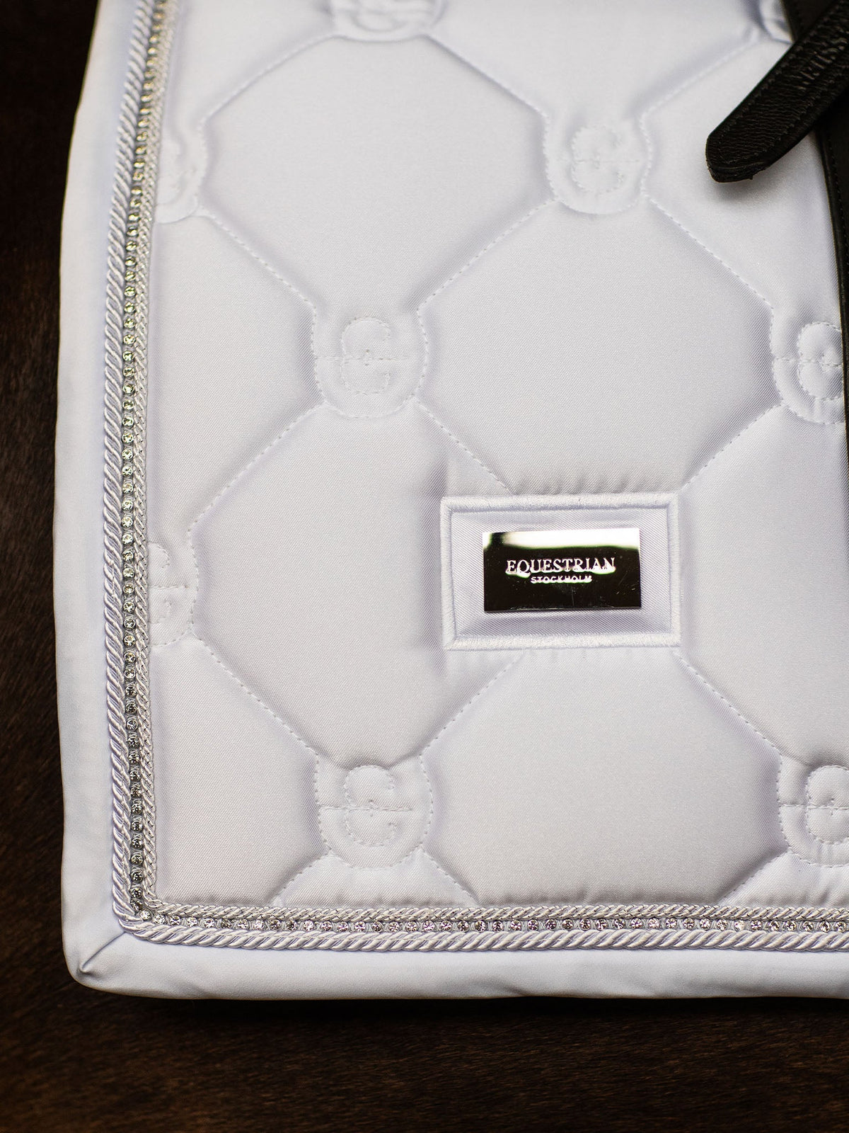 Equestrian Stockholm Crystal Shine Dressage Saddle Pad