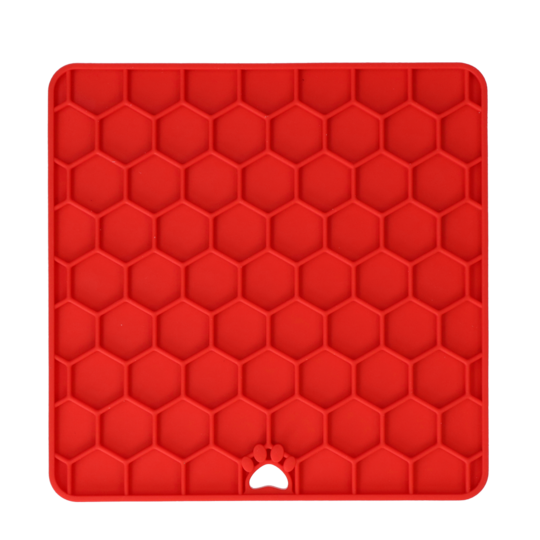 Eat Slow Live Longer Lick Mat Honeycomb