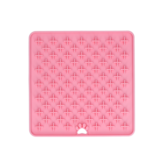 Eat Slow Live Longer Lick Mat Cross