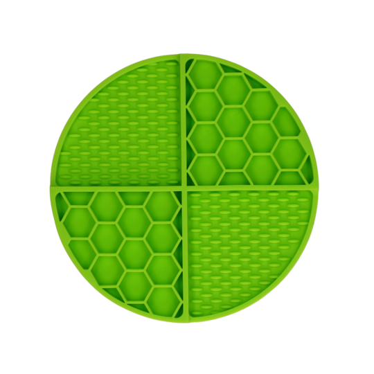 Eat Slow Live Longer Lick Mat Circle