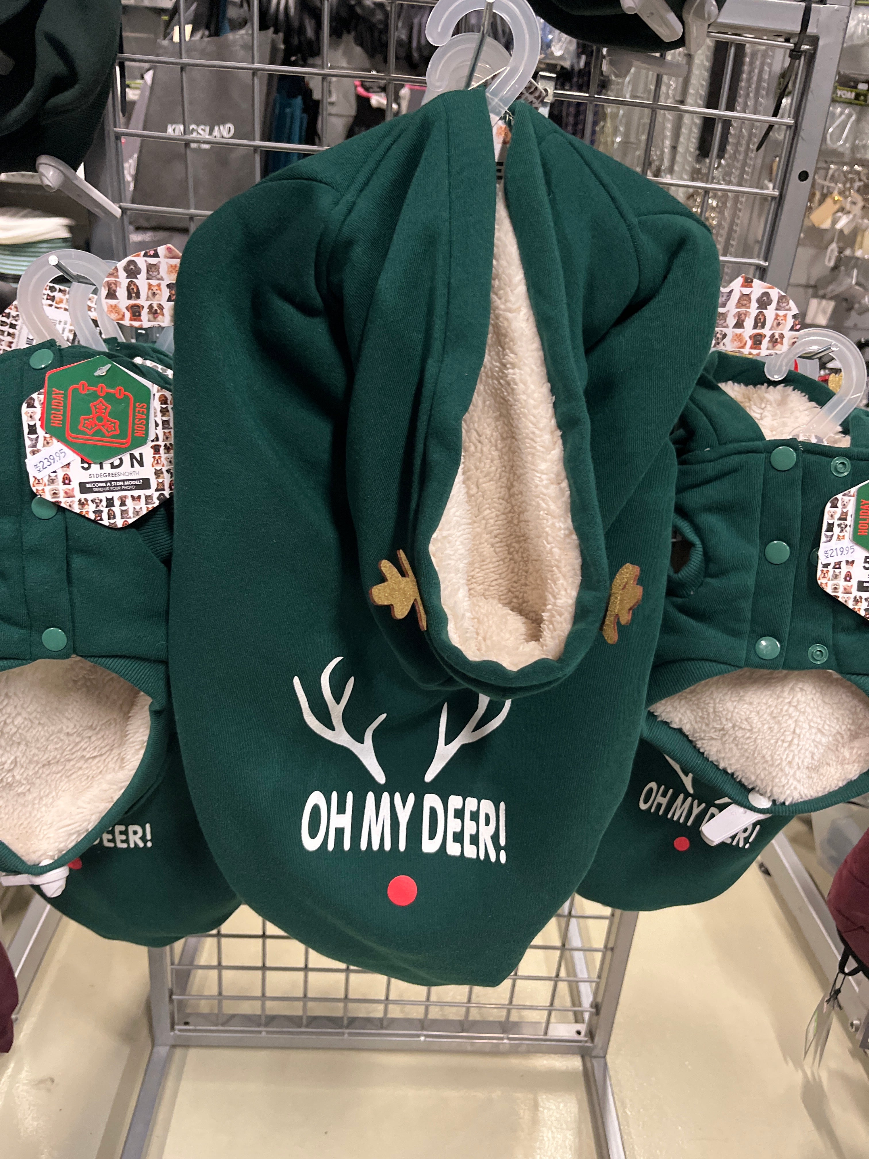 51DegreesNorth Christmas Sweater - Green -OUTLET