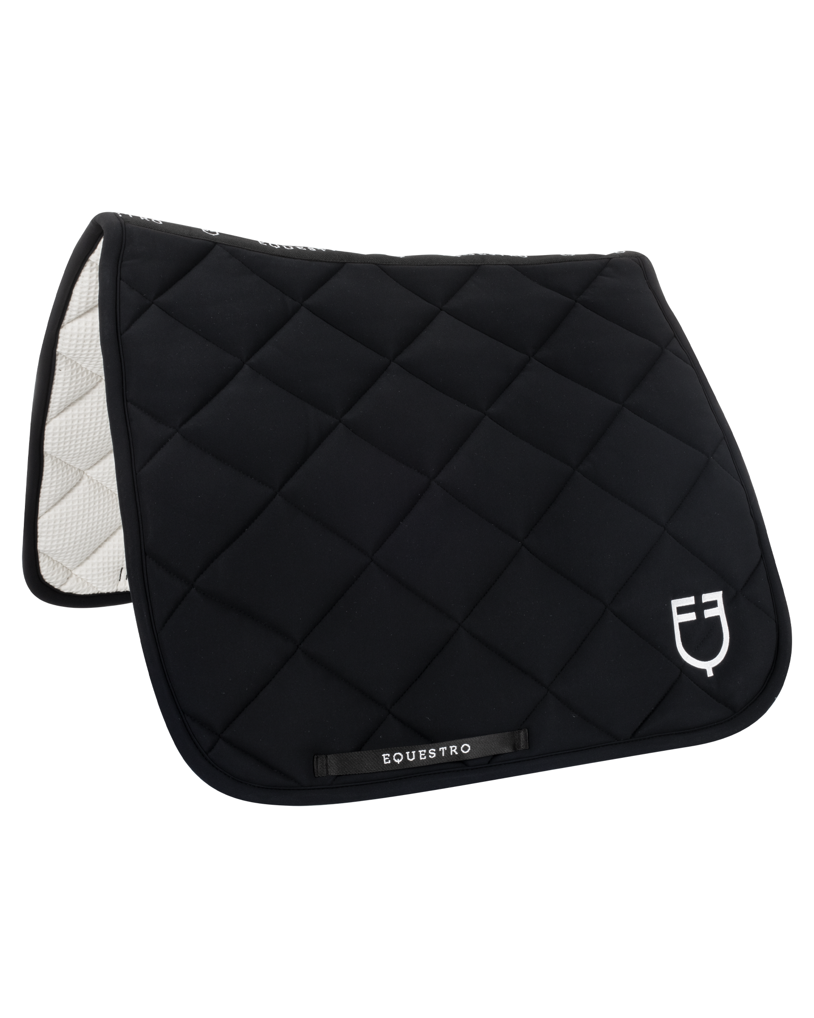 Equestro Black Line Dressage Saddle Pad