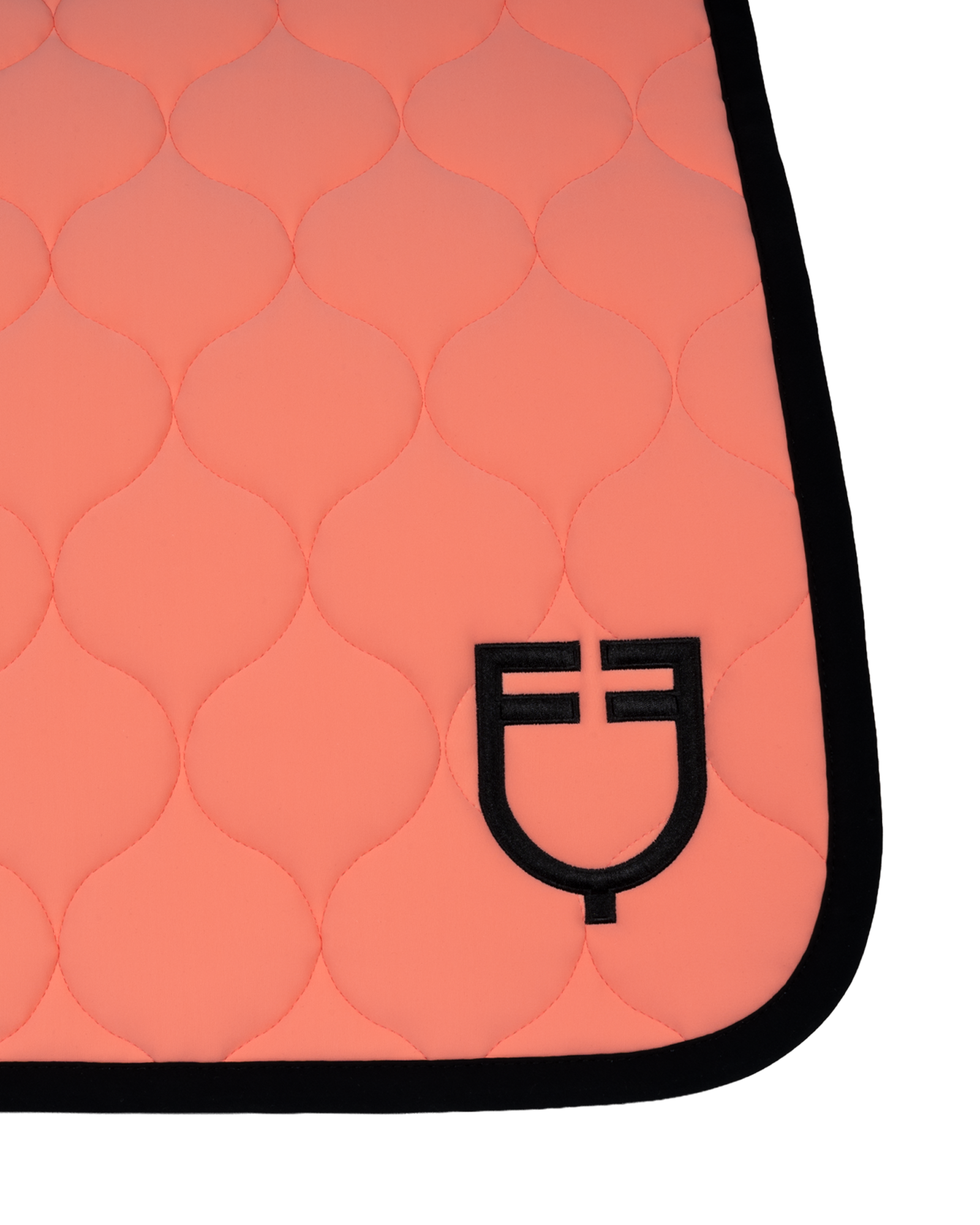 Equestro Dressage Saddle Pad Onion Jersey Black Line Edition