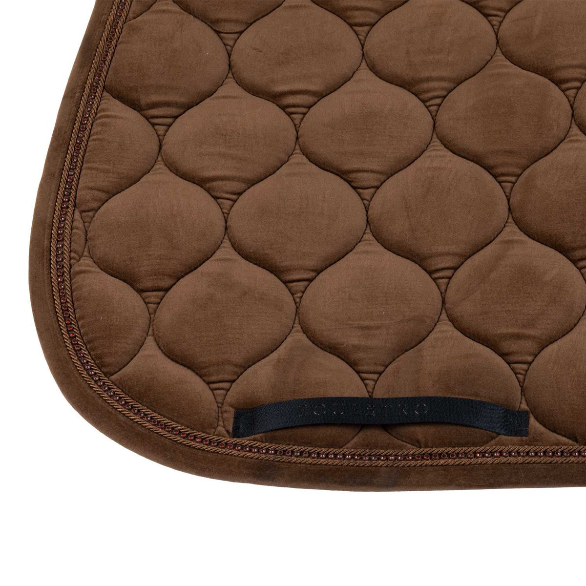 Equestro Velvet Stone Jumping Saddle Pad