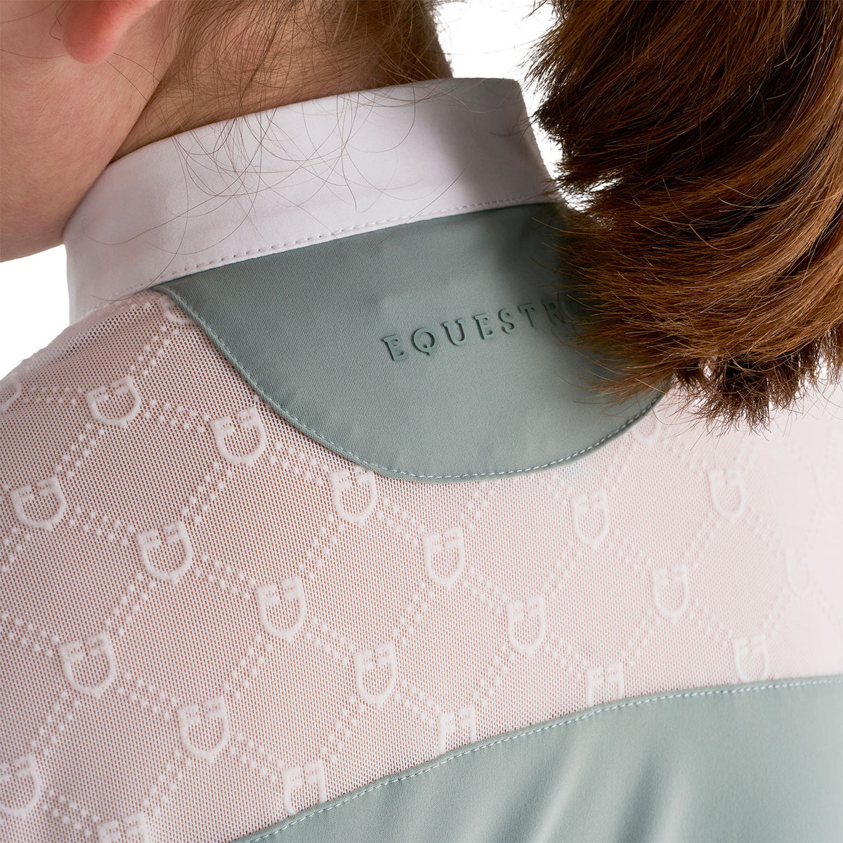 Equestro Girl´s Competiton Polo Shirt With Tulle