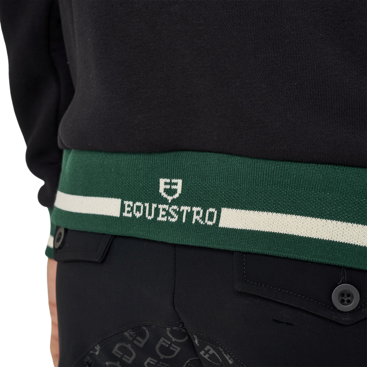 Equestro Men´s Institutional Cotton Fleece Hoodie