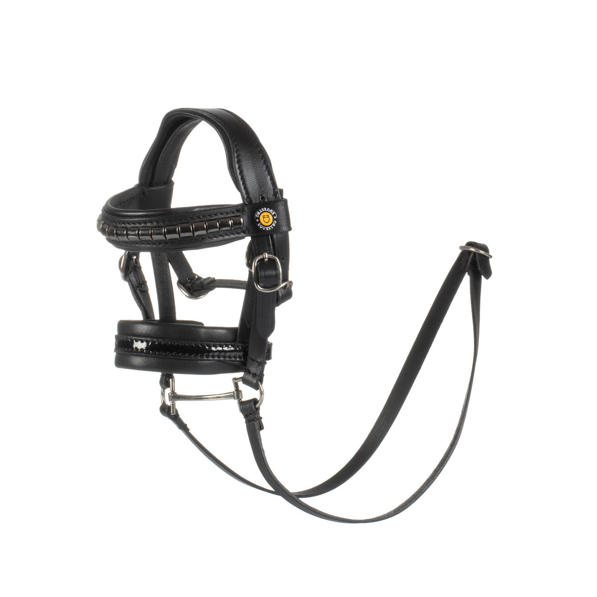 Equestro Leather Bridle For Toy Horse With Silver Clinchers
