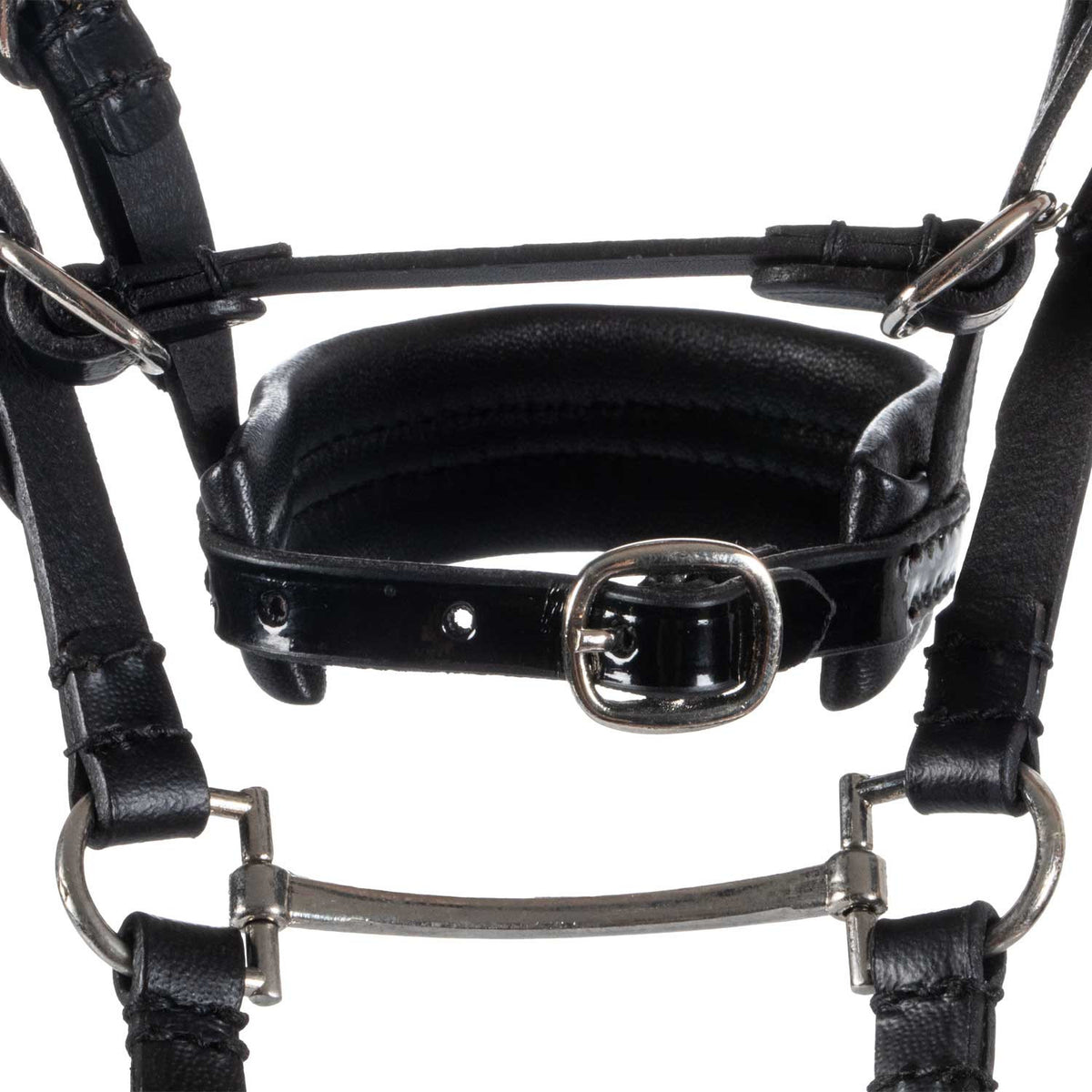 Equestro Leather Bridle For Toy Horse With Silver Clinchers