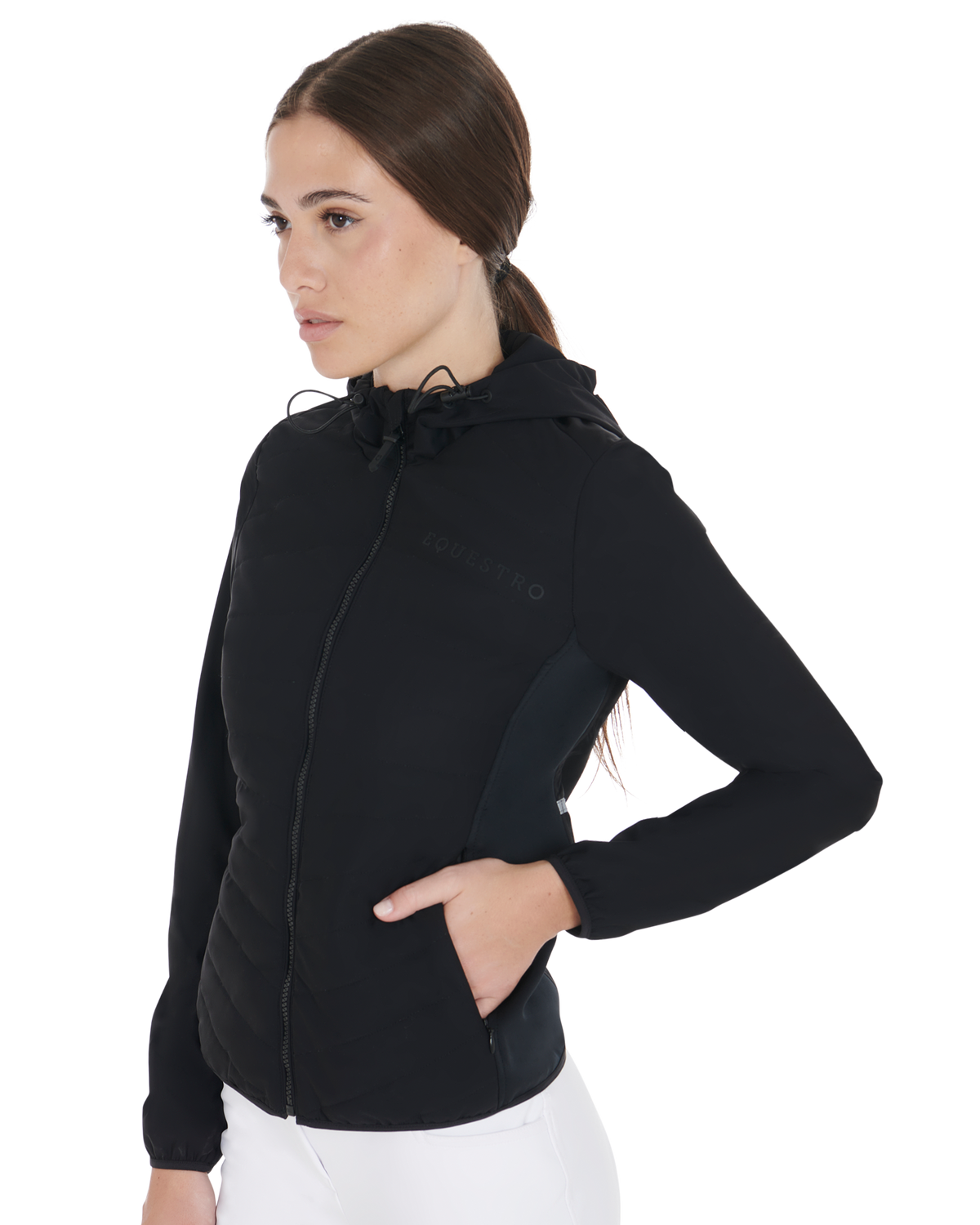 Equestro Woman Technical Down Jacket