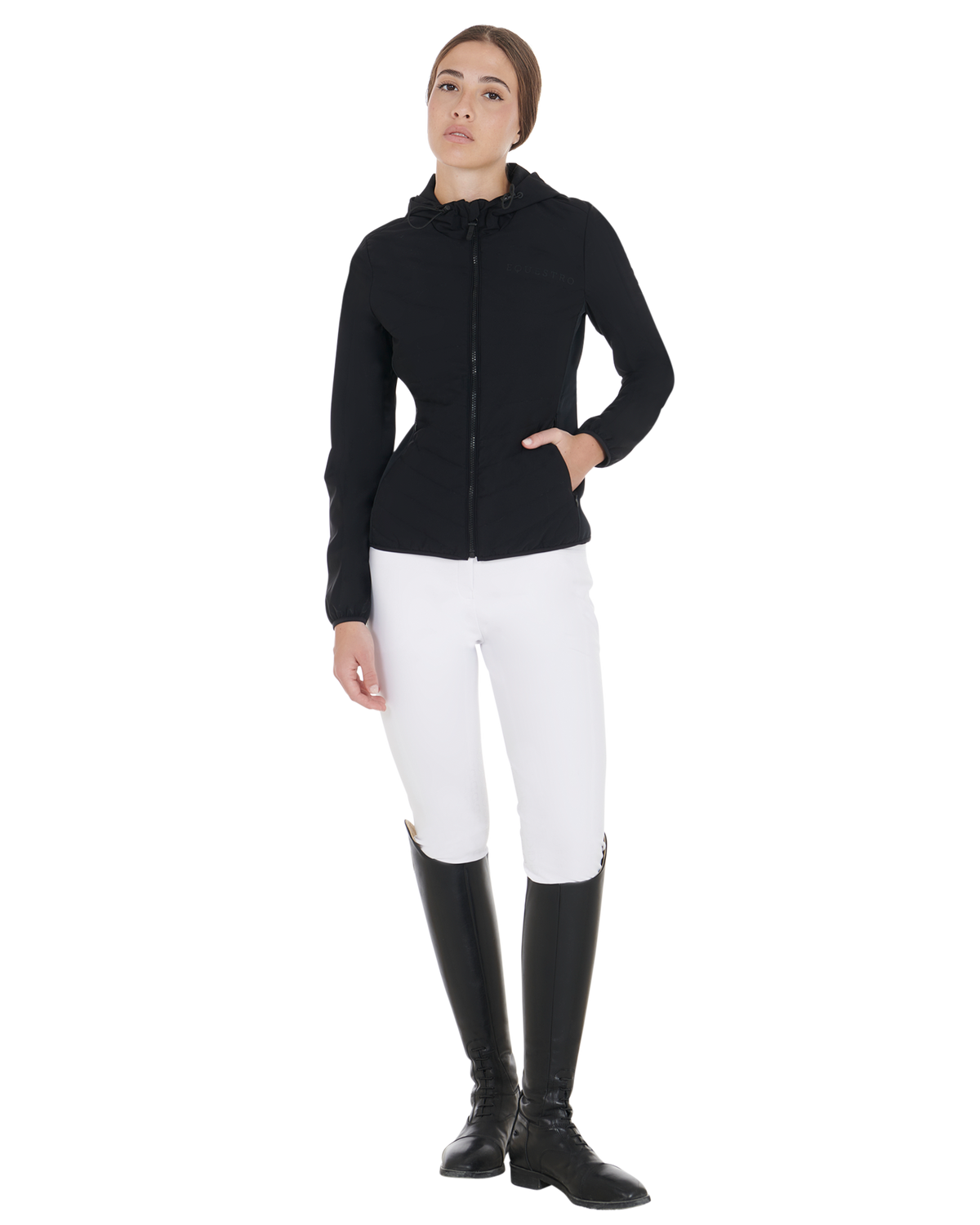 Equestro Woman Technical Down Jacket