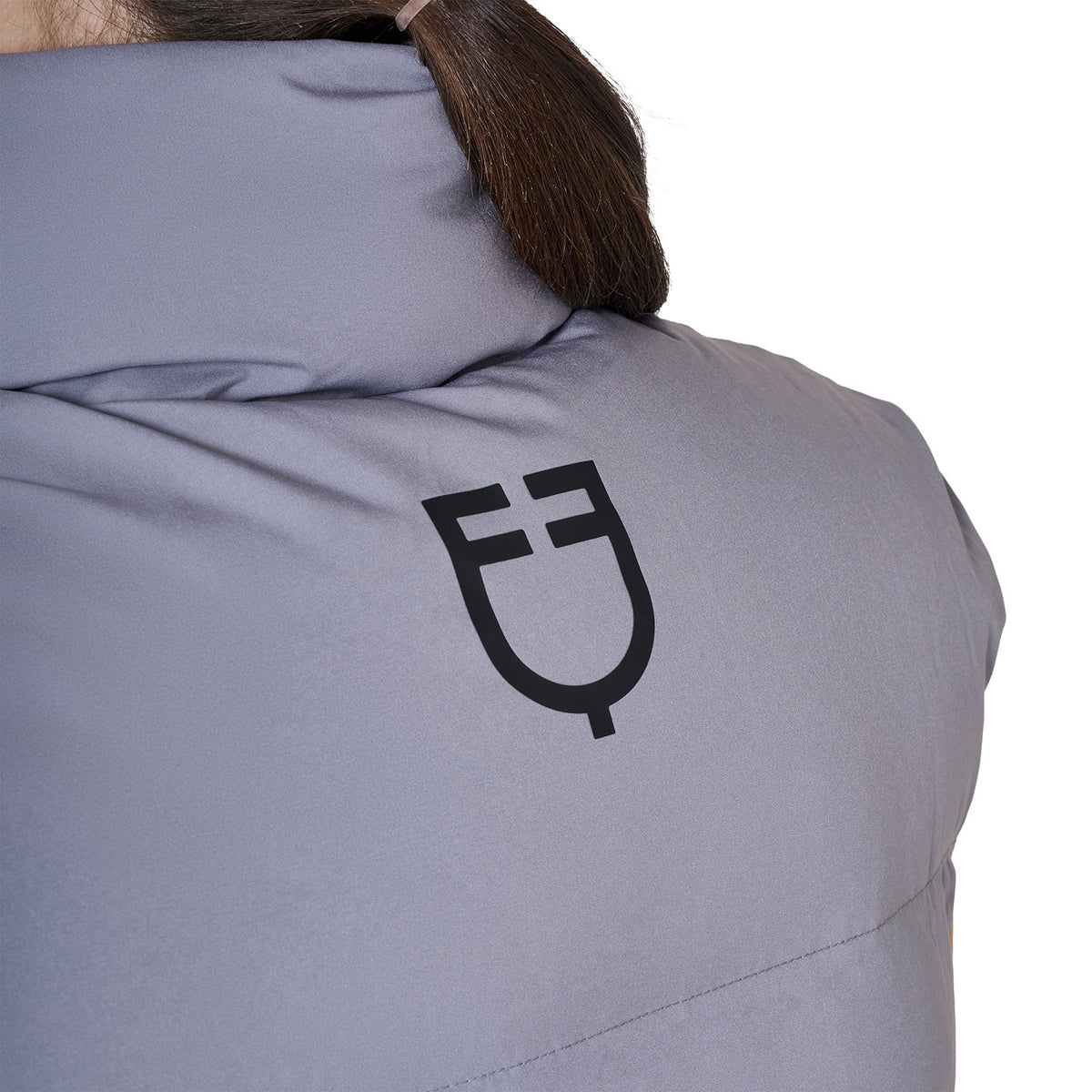Equestro Women's Padded High Collar Vest