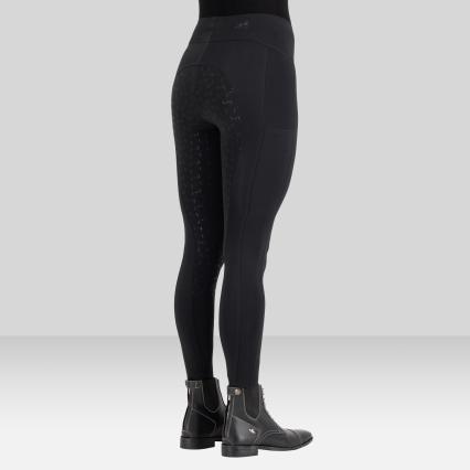 Ridetights til dame i sort