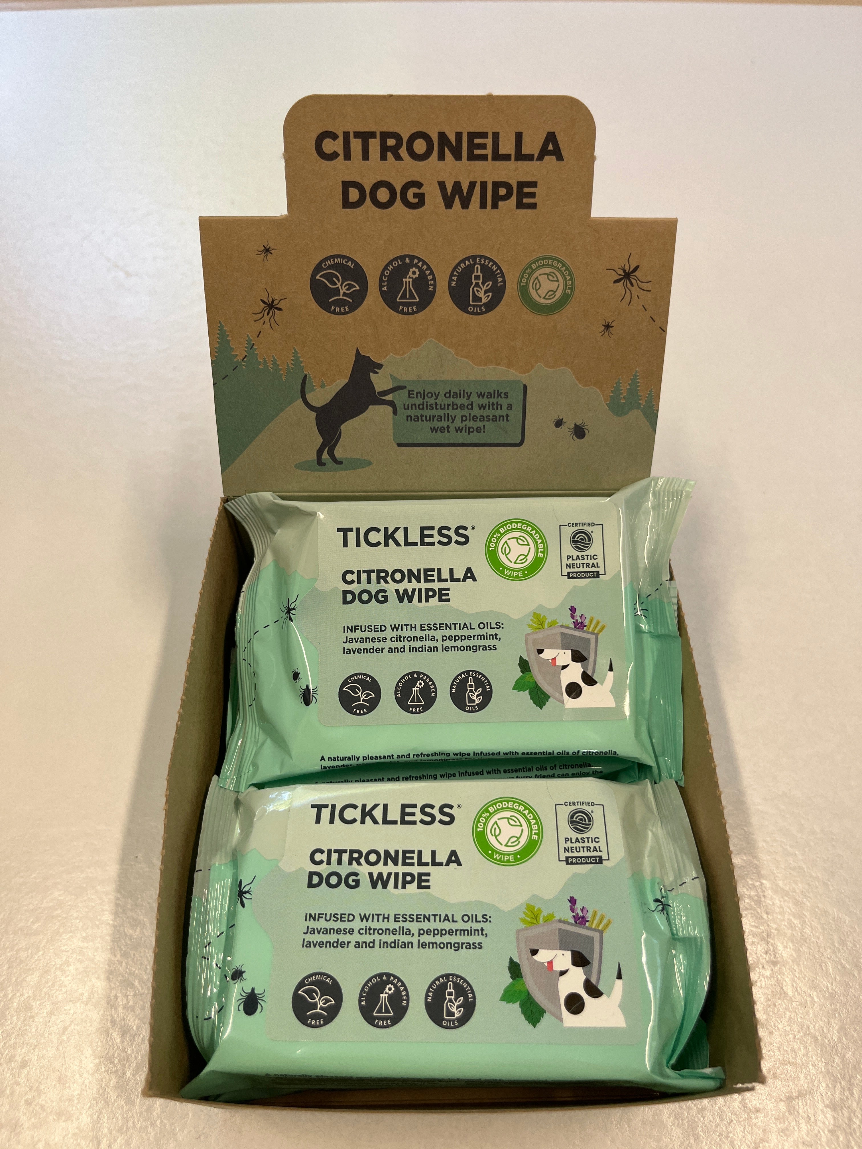 Tickless Naturlige Insekt Wipes