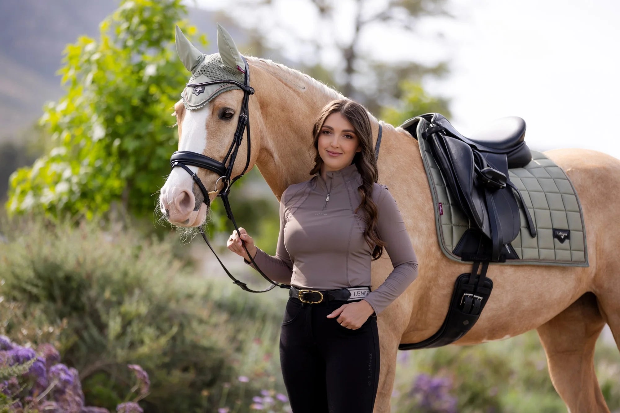 LeMieux Loire Satin Fly Hood- OUTLET
