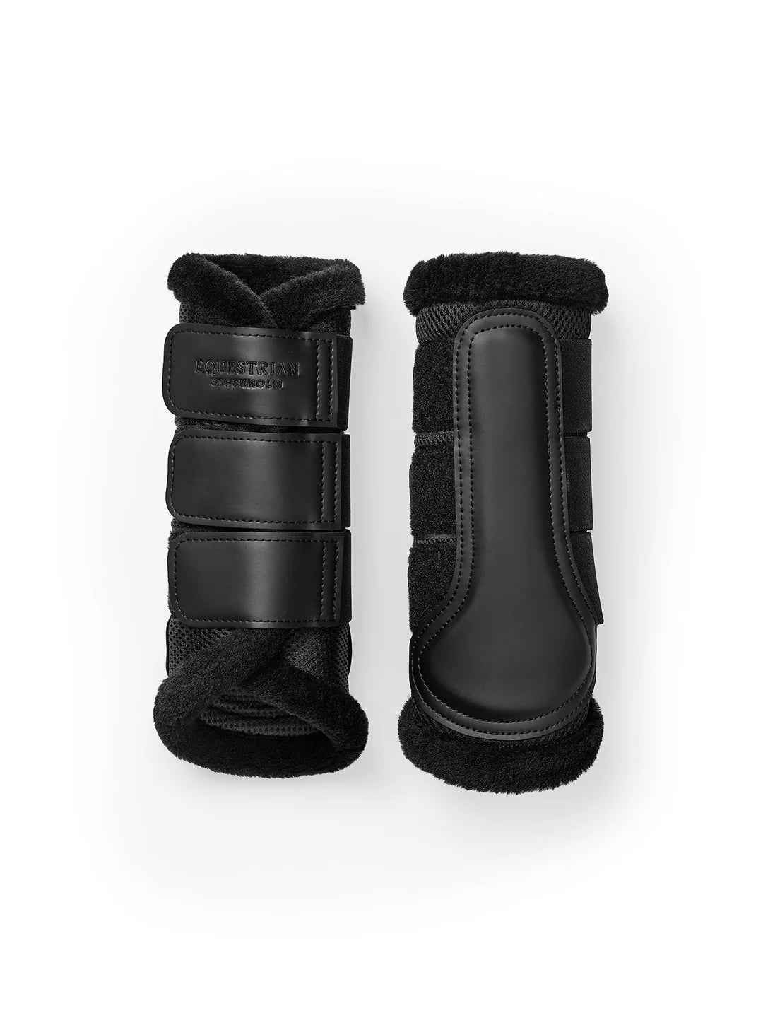 EQUESTRIAN STOCKHOLM Fur Mesh Brushing Boots