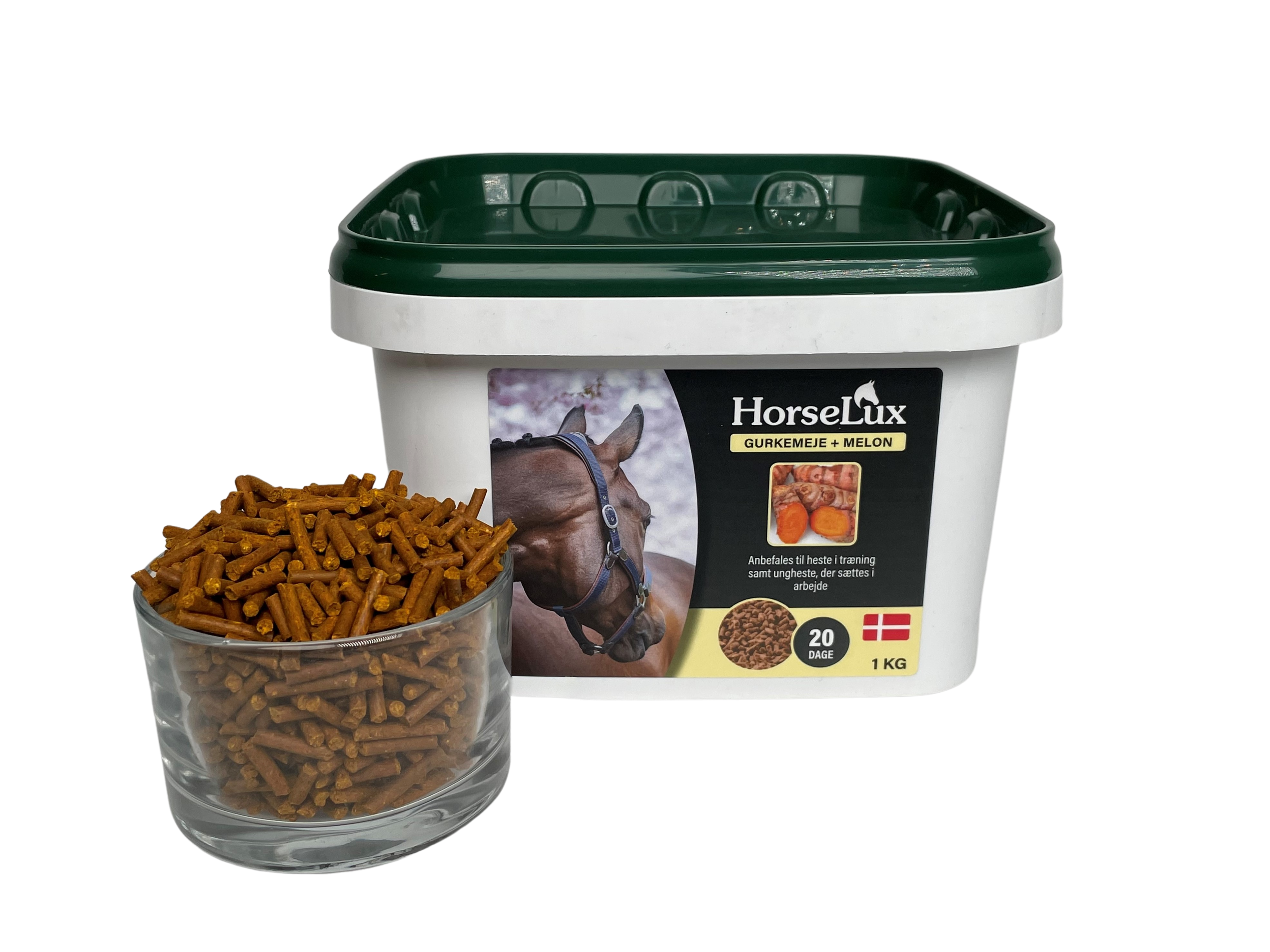 Horselux Gurkemeje + Oliven - Bestillingsvare