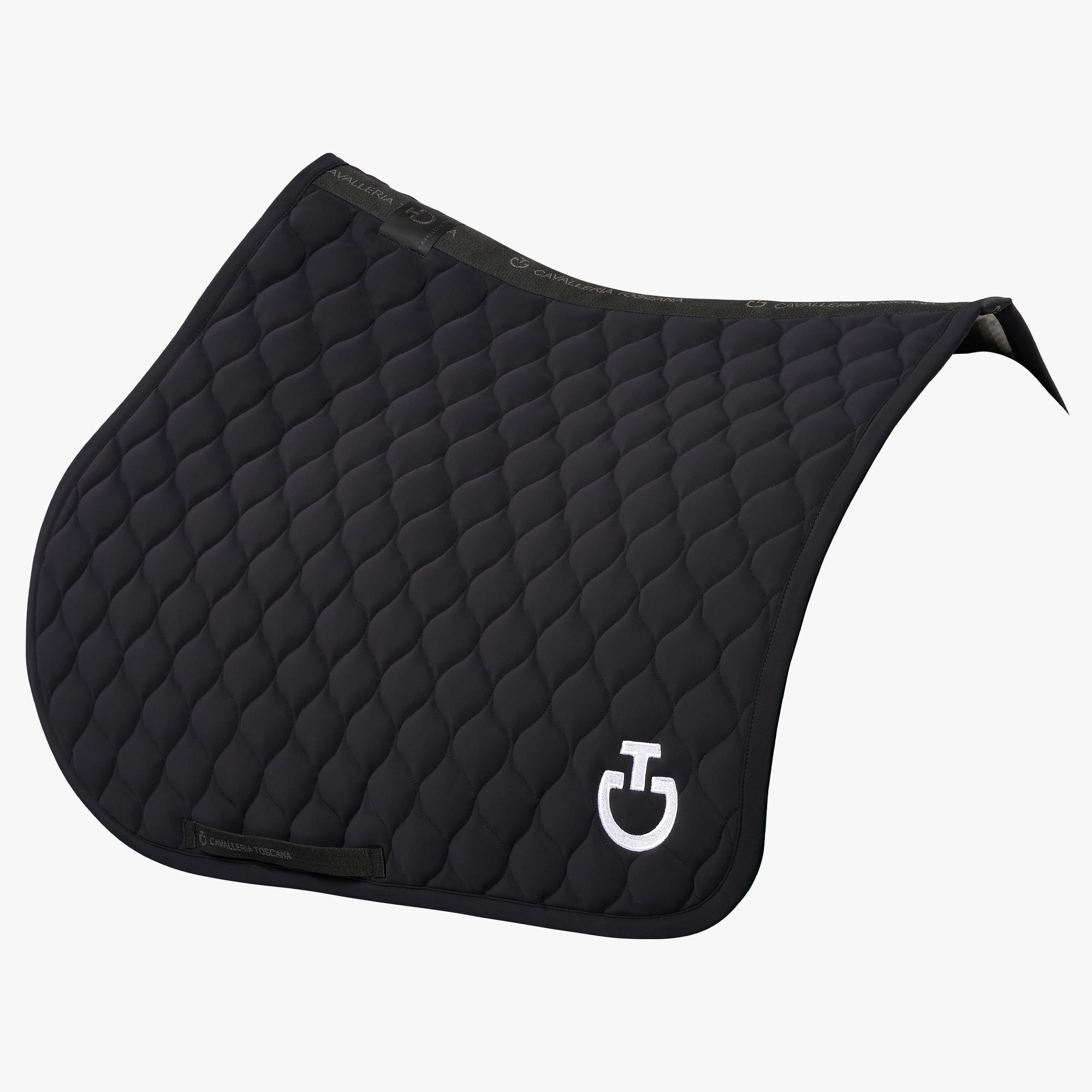 Cavalleria Toscana Circular Quilted Jumping Saddle pad - OUTLET