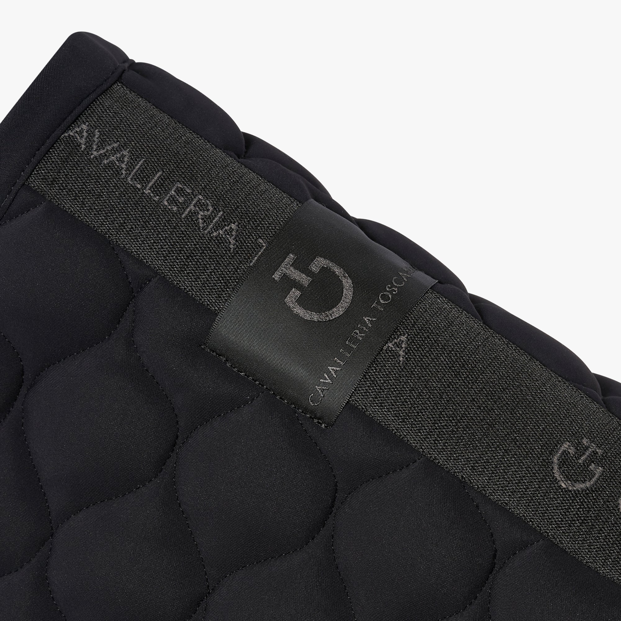 Cavalleria Toscana Circular Quilted Jumping Saddle pad - OUTLET
