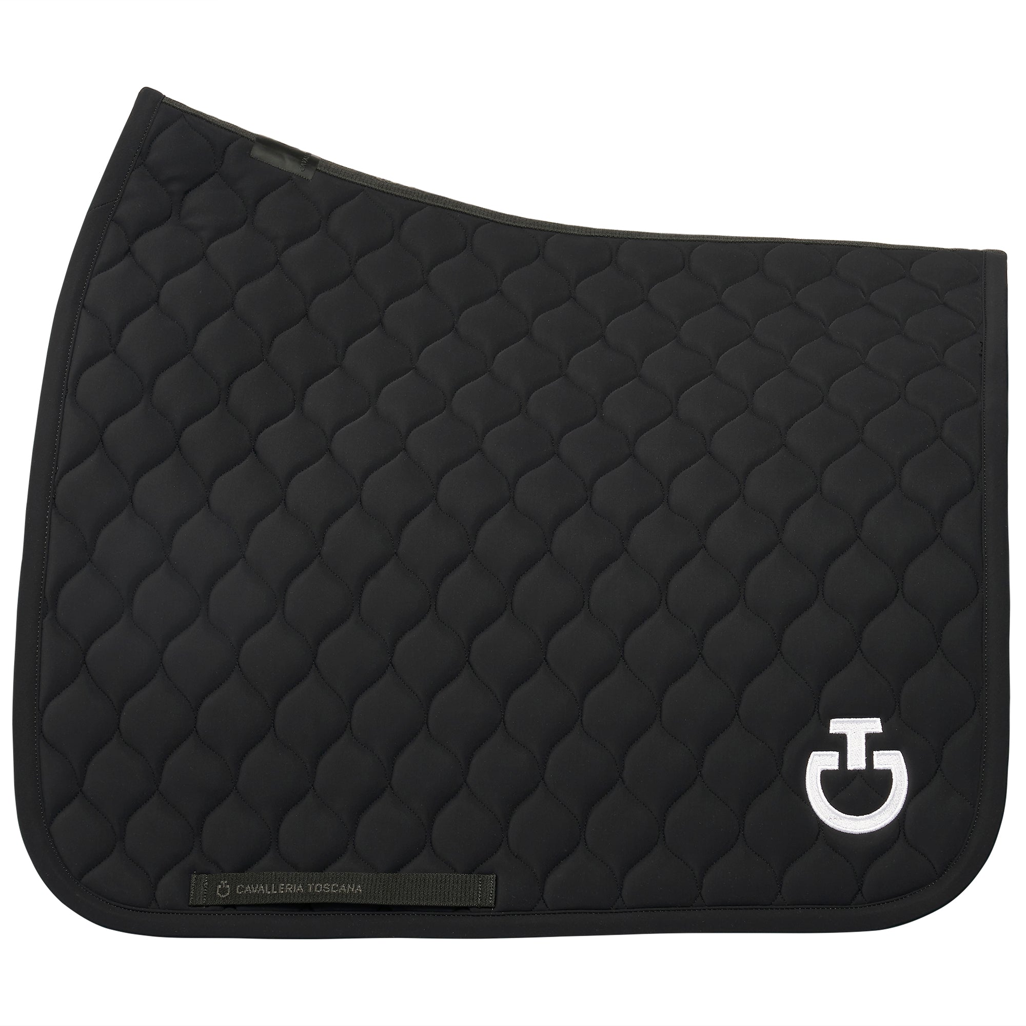 Cavalleria Toscana New Circular Quilted Jersey Dressage Saddle Pad